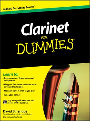 cover image of Clarinet For Dummies